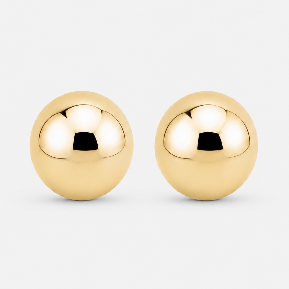 Brinco Bola Lisa GG - Ouro