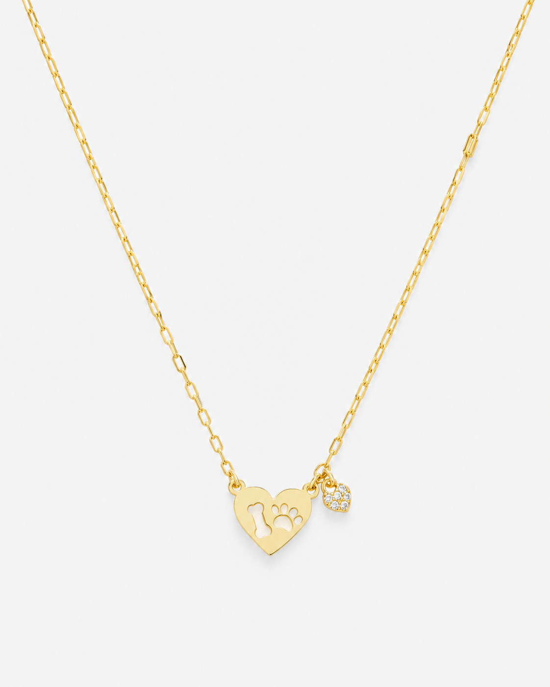 Colar Love Dog - Ouro