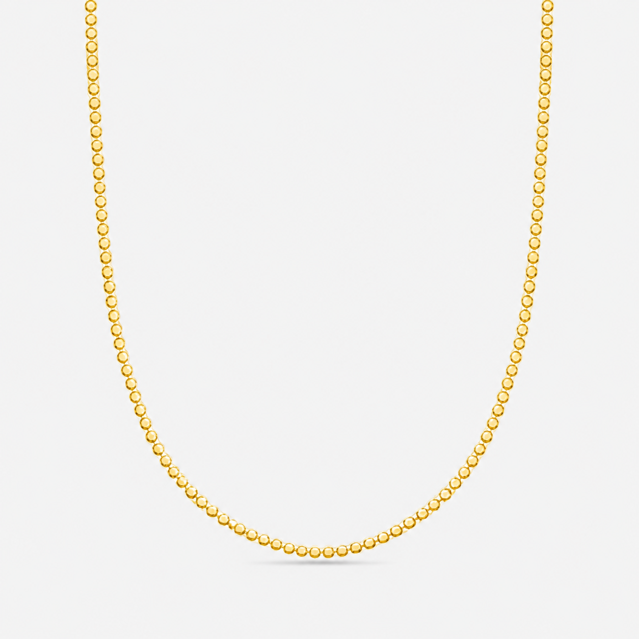 Choker Bolinhas Diamantadas - Ouro
