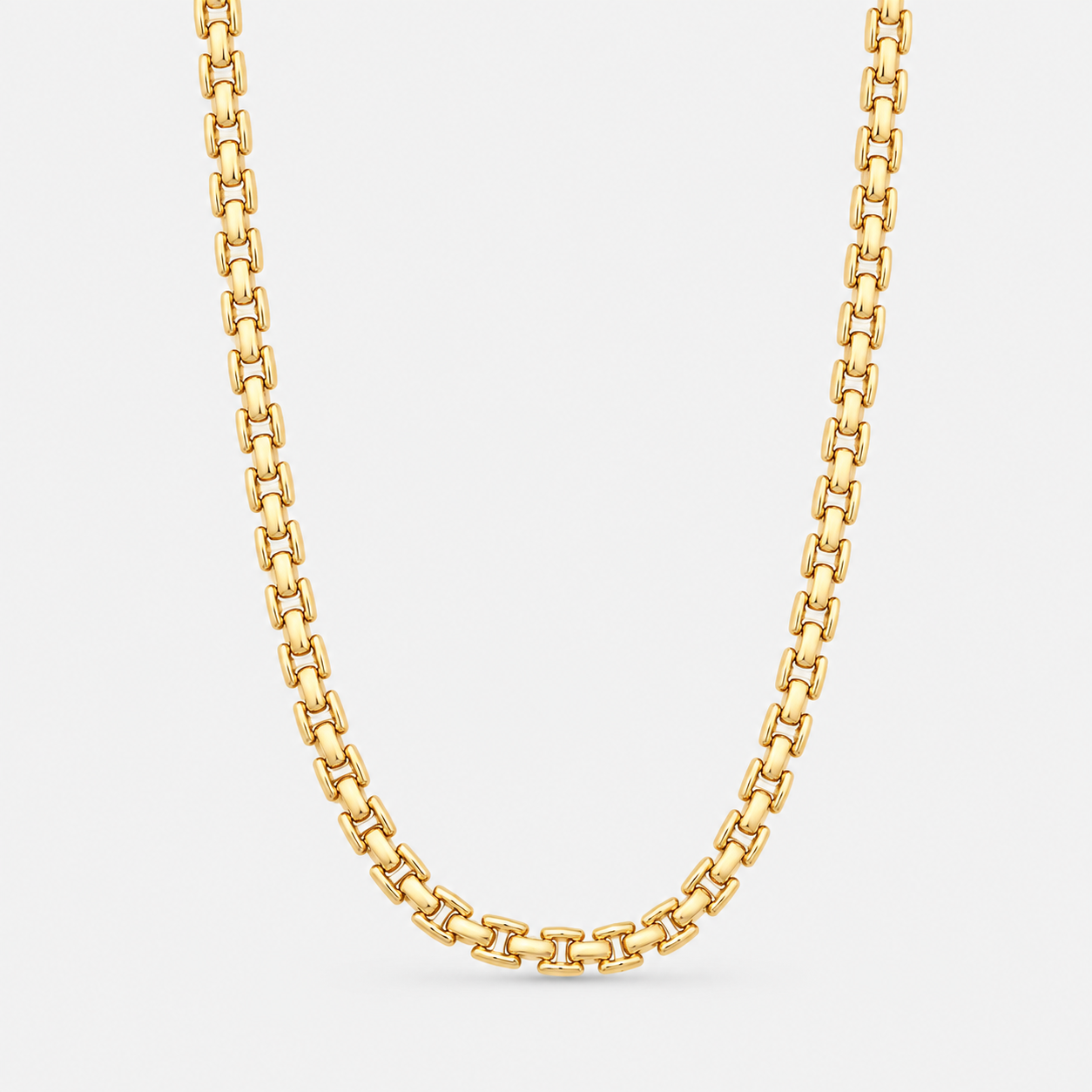 Choker Elos Bold - Ouro