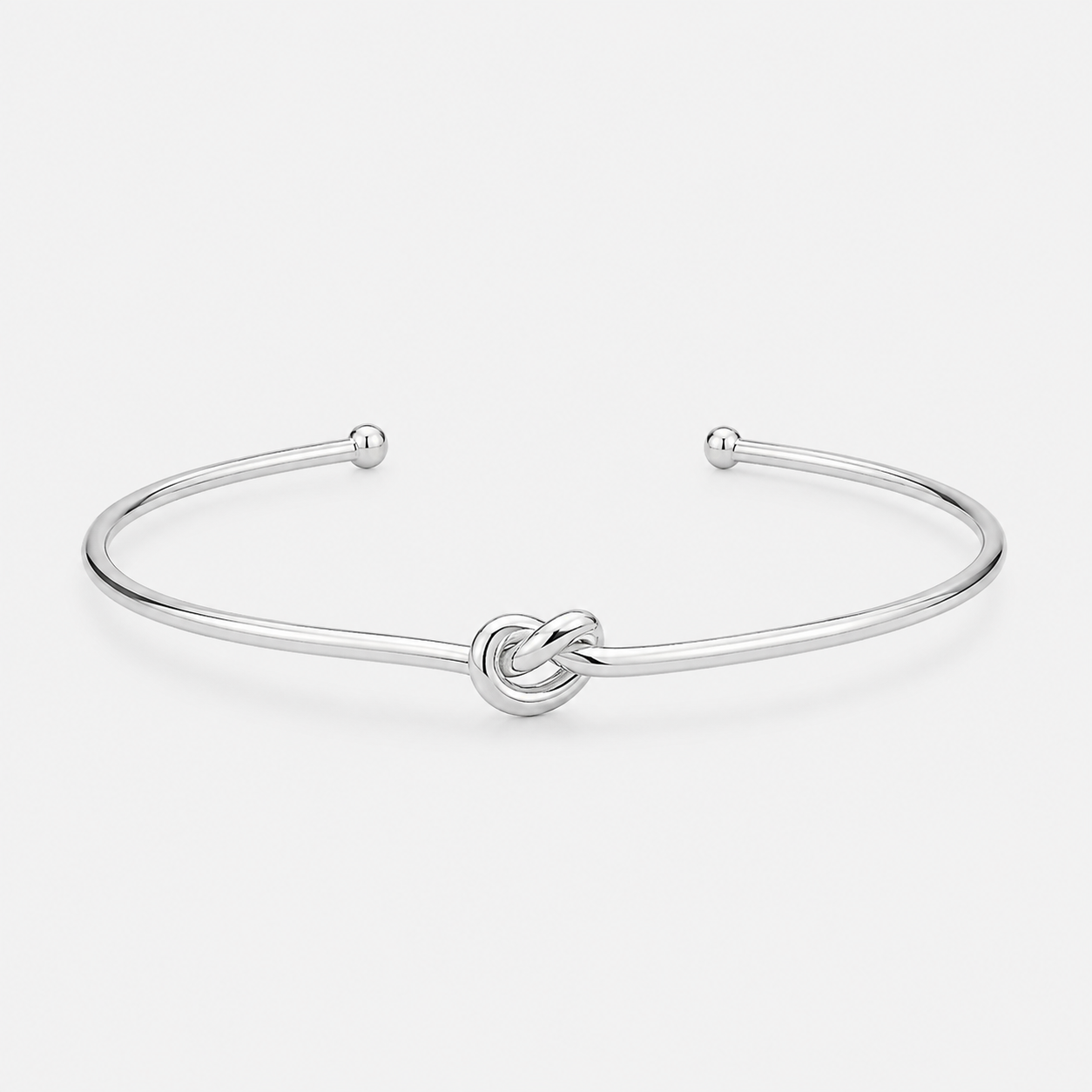Bracelete Nó - Prata