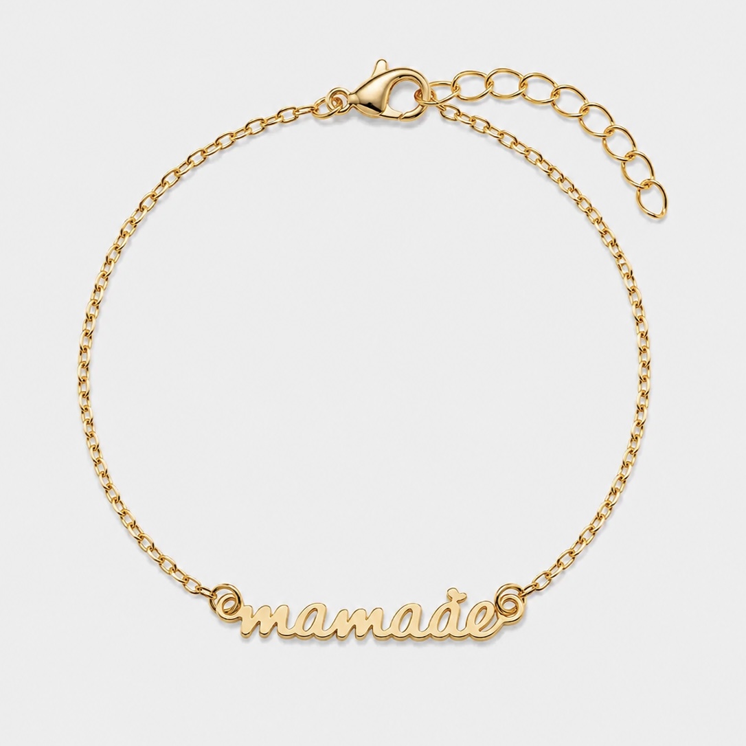 Pulseira Mamãe - Ouro
