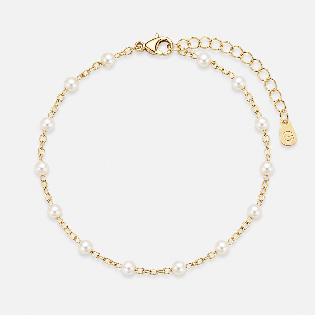 Pulseira Pérolinhas - Ouro