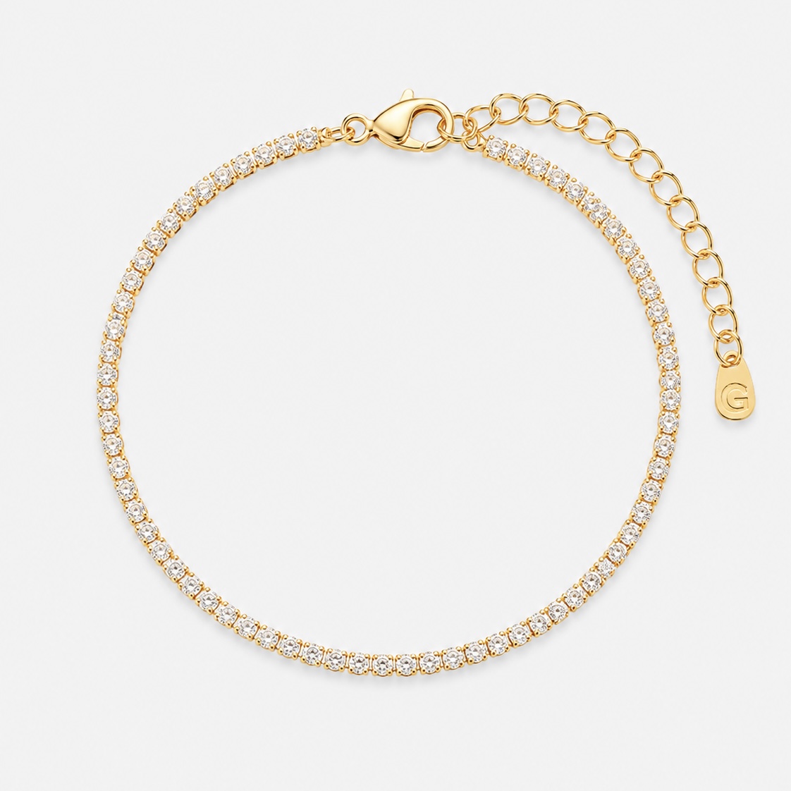 Pulseira Riviera 2 mm - Ouro